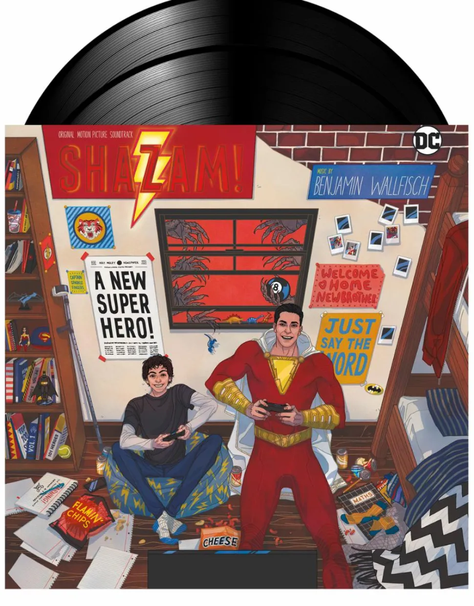 Shazam! - Original Motion Picture Soundtrack by Benjamin Wallfisch 2xLP Vinyl Record