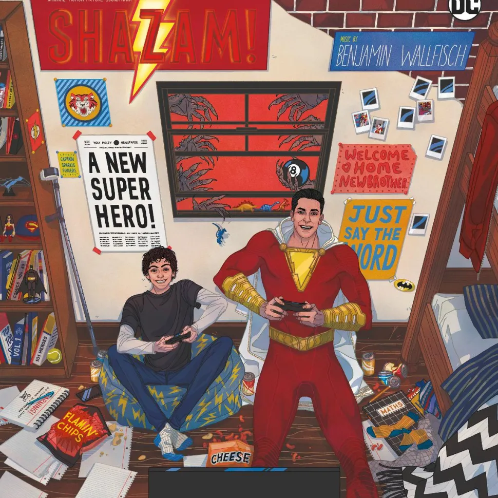 Shazam! - Original Motion Picture Soundtrack by Benjamin Wallfisch 2xLP Vinyl Record