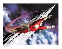 Shazam! - SHAZAM! The World’s Mightiest Mortal Fine Art Print by Alex Ross