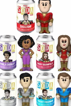 Shazam! Fury of the Gods (2023) - Go Fight For The World SODA Vinyl Figure Bundle (Set of 5)