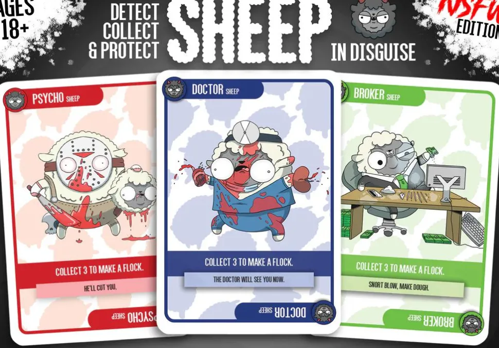 Sheep in Disguise - NSFW Edition Card Game