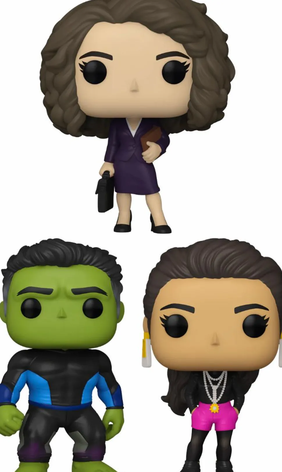 She-Hulk: Attorney at Law (2022) - Namaste, All Day Pop! Vinyl Figure Bundle (Set of 3)