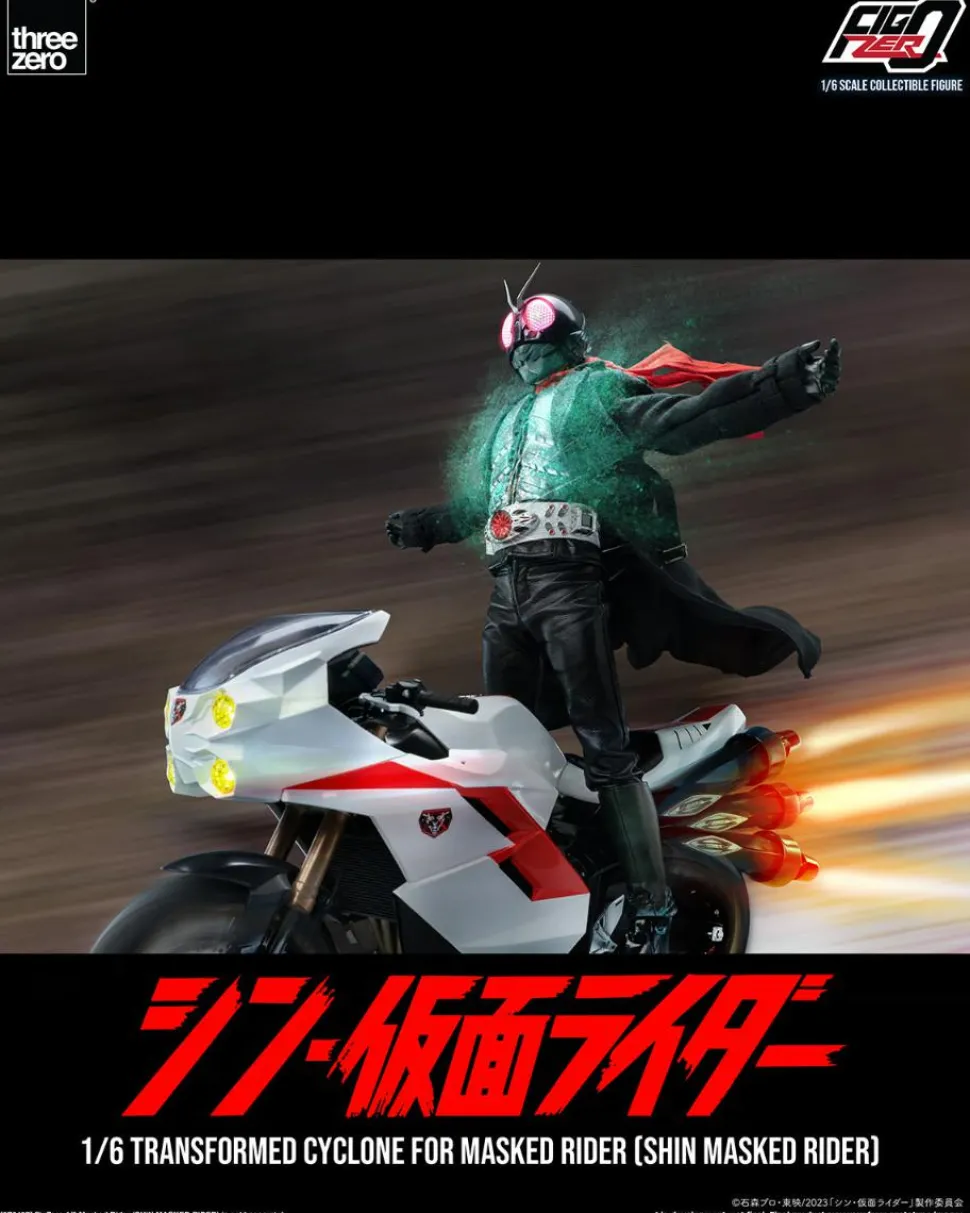 Shin Kamen Rider - Transformed Cyclone FigZero 1/6th Scale Action Figure