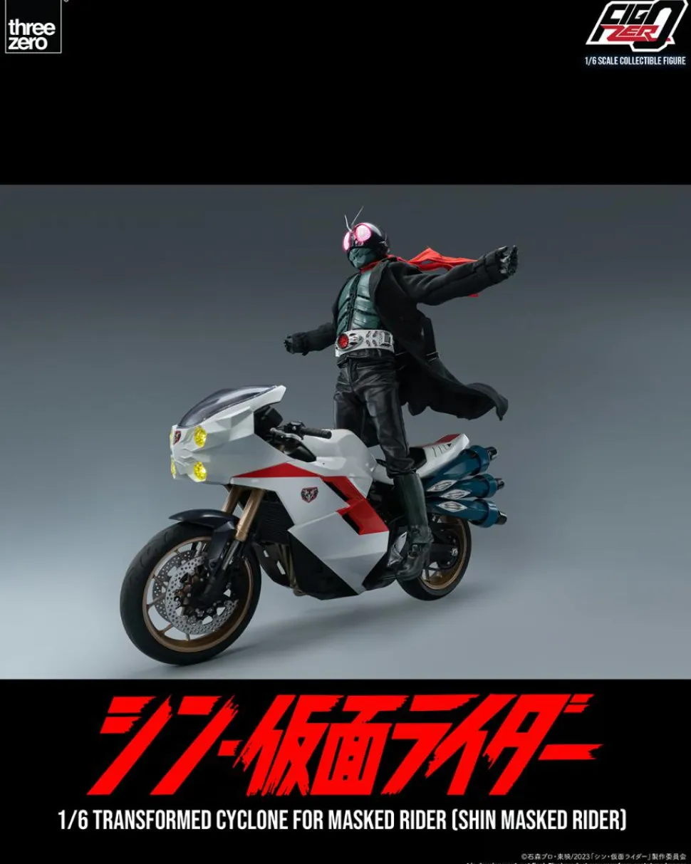 Shin Kamen Rider - Transformed Cyclone FigZero 1/6th Scale Action Figure