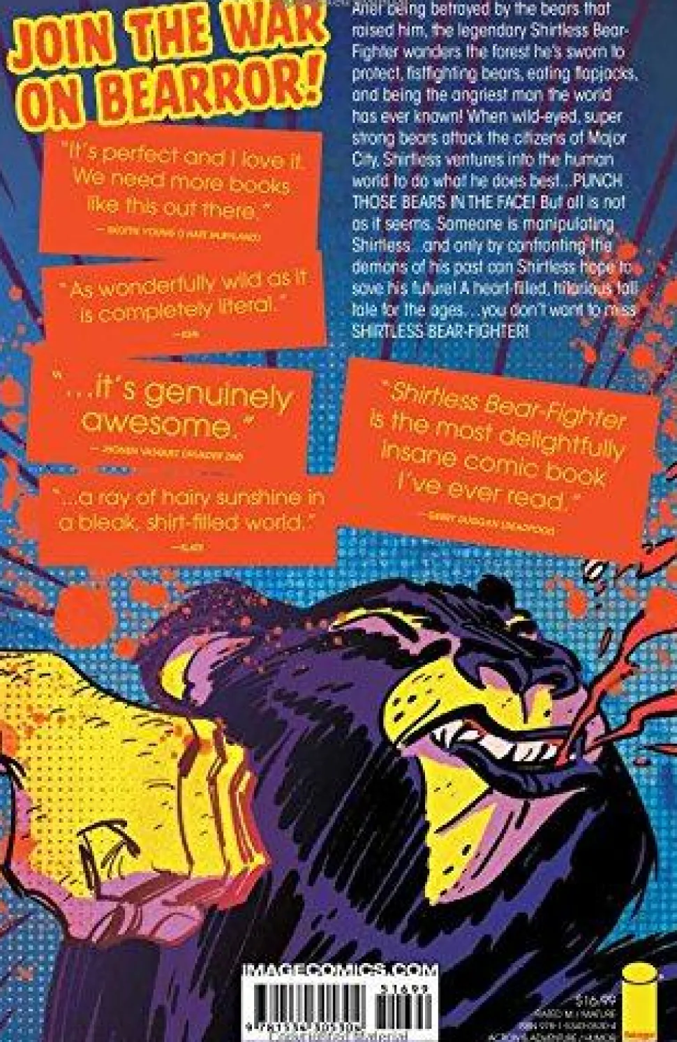 Shirtless Bear-Fighter by Jody Lehup Trade Paperback Book