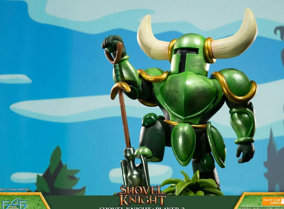 Shovel Knight - Shovel Knight Player 2 16” Statue