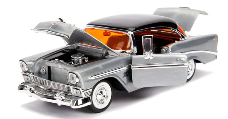 Showroom Floor - 1956 Chevy Bel Air with Mosaic Tile 20th Anniversary 1/24th Scale Die-Cast Vehicle Replica