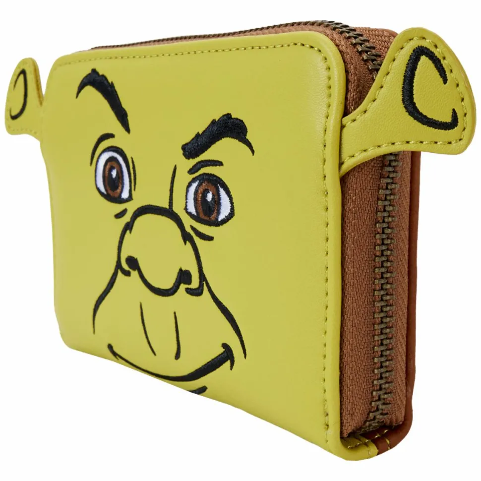 Shrek - Keep Out Cosplay 4" Faux Leather Zip-Around Wallet