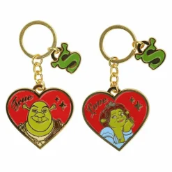 Shrek - Shrek and Fiona Bestie Enamel Keychain 2-Pack