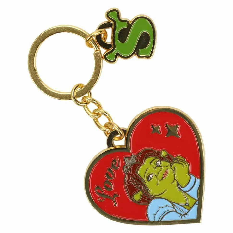 Shrek - Shrek and Fiona Bestie Enamel Keychain 2-Pack