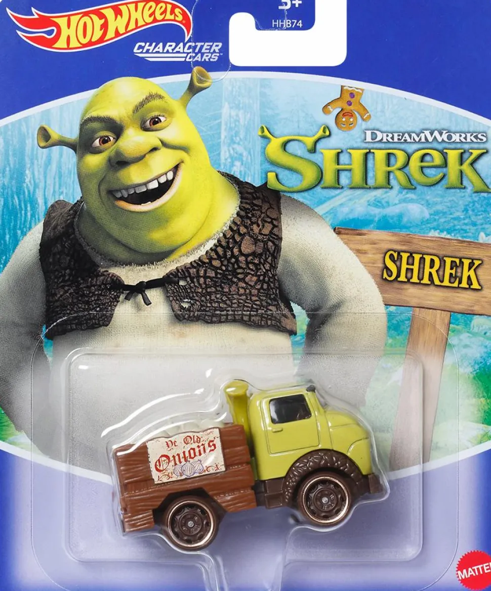 Shrek - Shrek DreamWorks Character Cars 1/64th Scale Die-Cast Vehicle