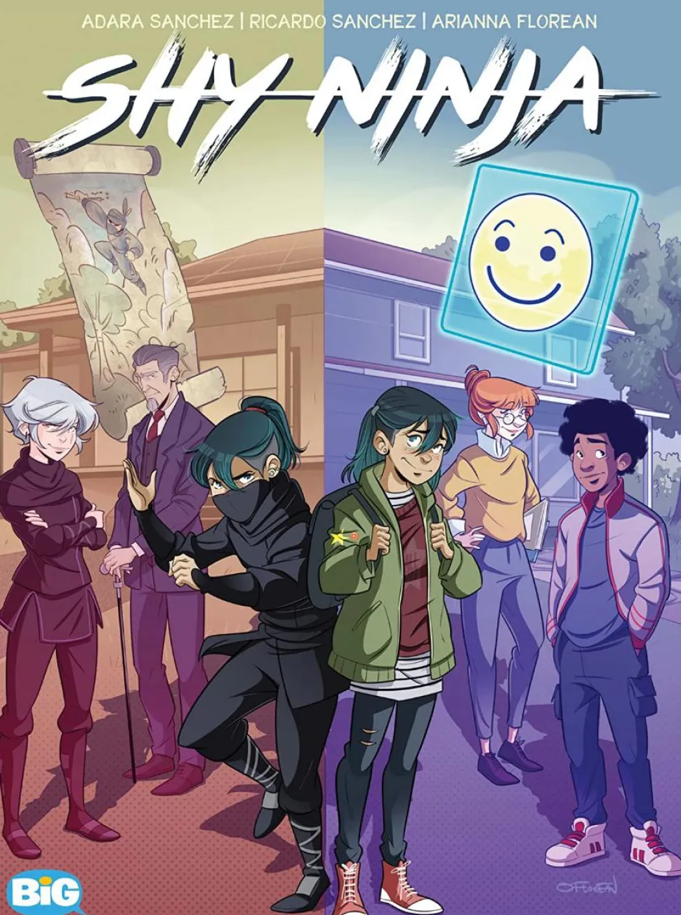 Shy Ninja by Ricardo Sanchez Hardcover Book