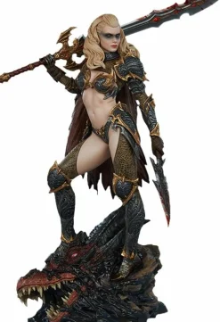 Sideshow Originals - Dragon Slayer: Warrior Forged in Flame 18” Statue