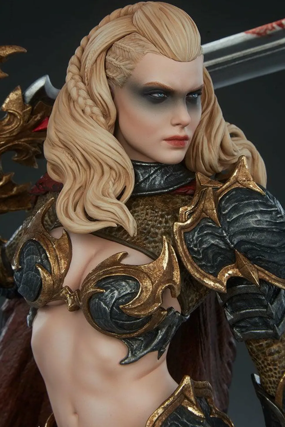 Sideshow Originals - Dragon Slayer: Warrior Forged in Flame 18” Statue