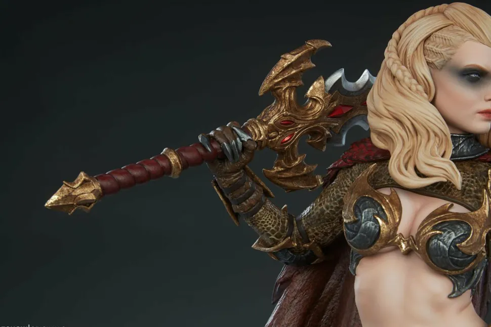 Sideshow Originals - Dragon Slayer: Warrior Forged in Flame 18” Statue
