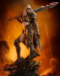 Sideshow Originals - Dragon Slayer: Warrior Forged in Flame 18” Statue