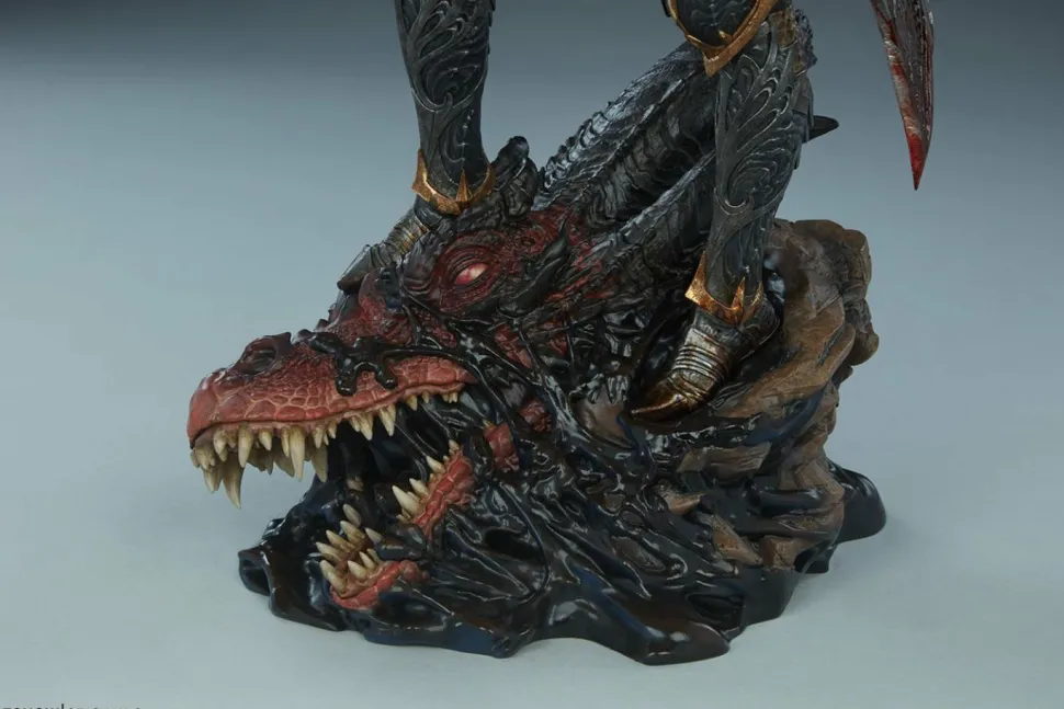 Sideshow Originals - Dragon Slayer: Warrior Forged in Flame 18” Statue