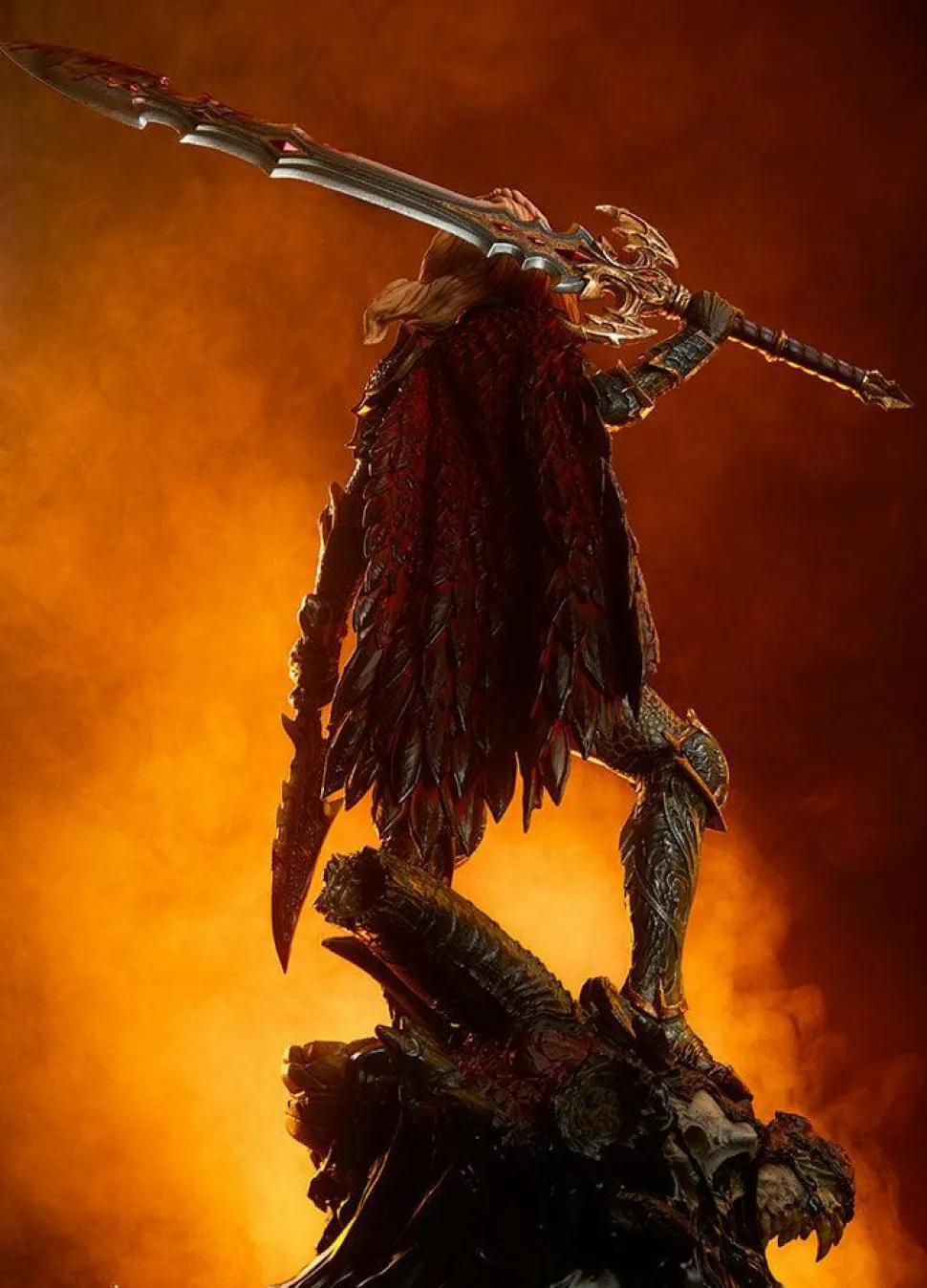 Sideshow Originals - Dragon Slayer: Warrior Forged in Flame 18” Statue
