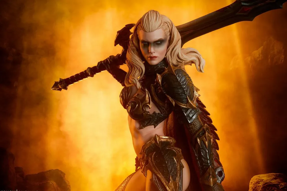 Sideshow Originals - Dragon Slayer: Warrior Forged in Flame 18” Statue