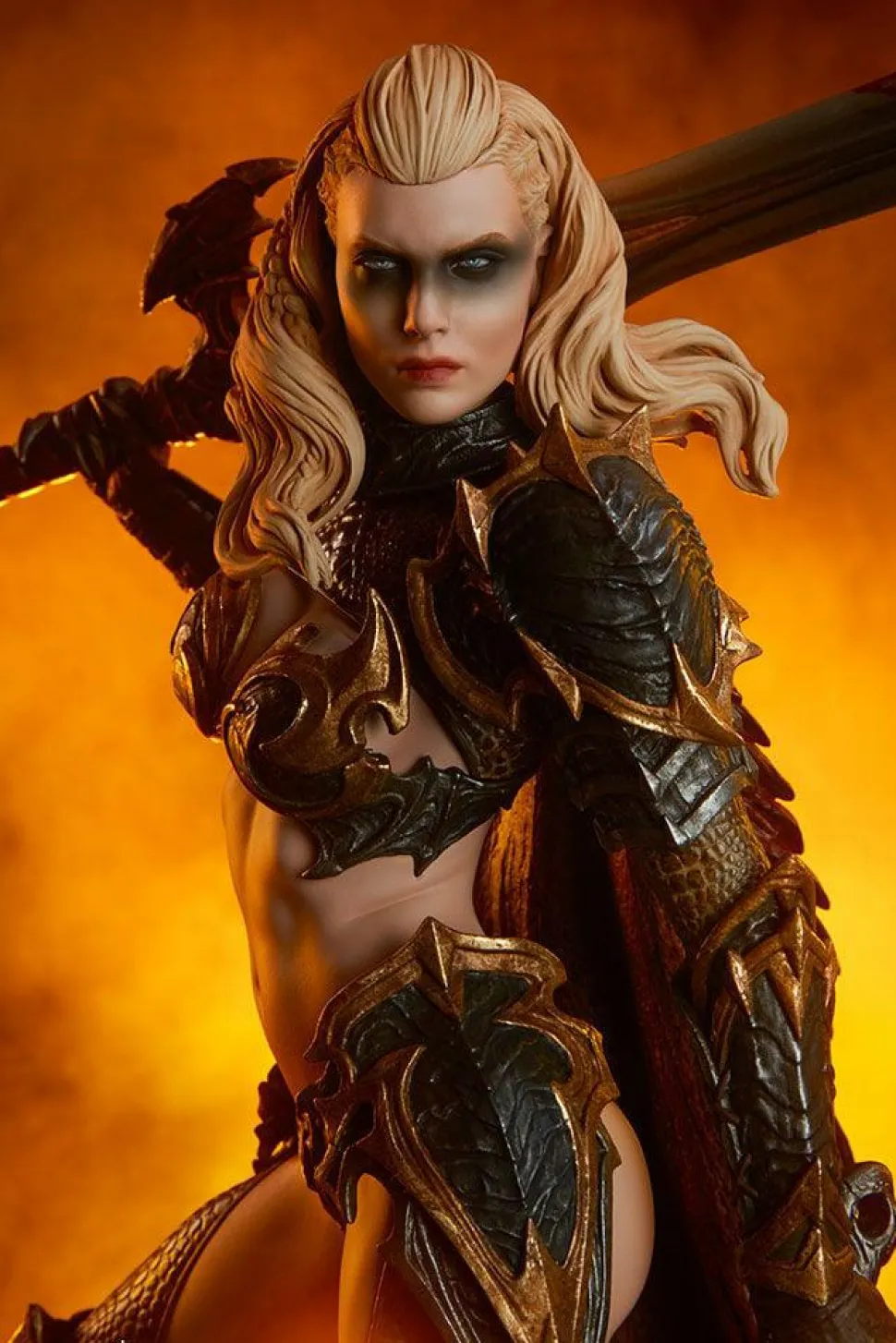 Sideshow Originals - Dragon Slayer: Warrior Forged in Flame 18” Statue