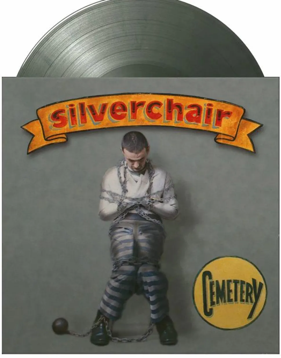 Silverchair - Cemetary EP Vinyl Record (Silver & Green Marbled Vinyl)