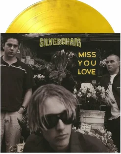 Silverchair - Miss You Love EP Vinyl Record (Crystal Clear, Yellow & Black Marbled Coloured Vinyl)
