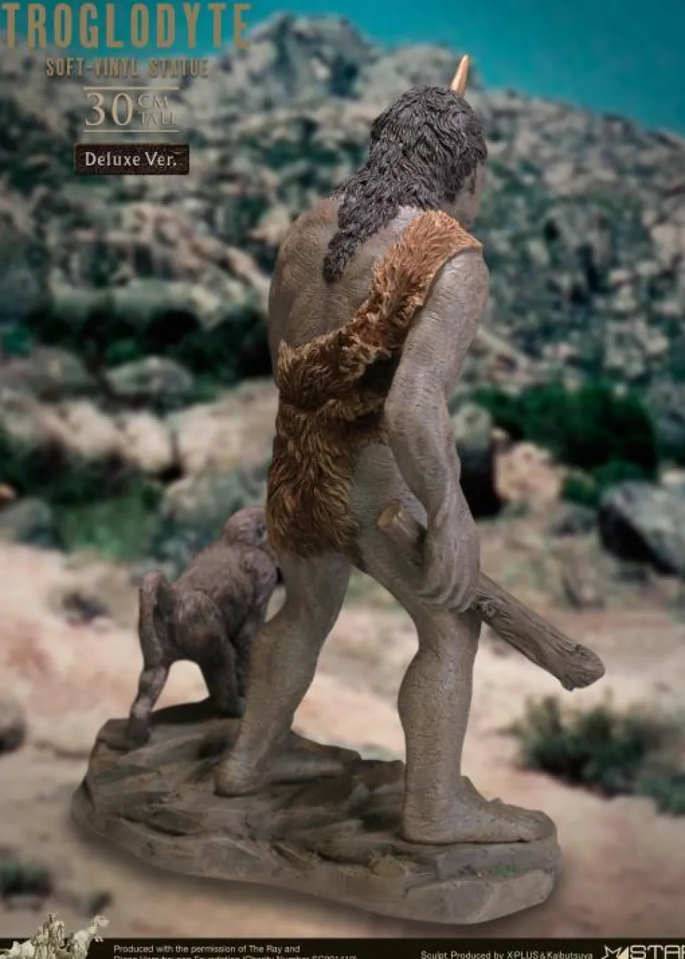 Sinbad and the Eye of the Tiger (1977) - Troglodyte Ray Harryhausen Deluxe 12" Soft Vinyl Statue