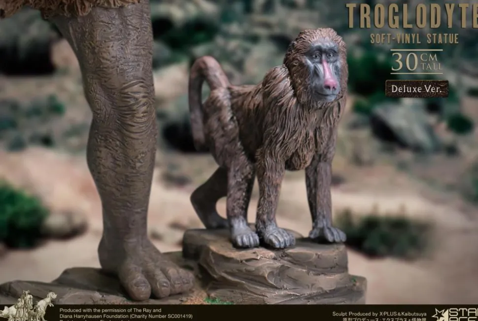 Sinbad and the Eye of the Tiger (1977) - Troglodyte Ray Harryhausen Deluxe 12" Soft Vinyl Statue