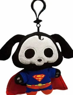 Skelanimals - DC Heroes Dax Superman 4 Mini Clip On Plush