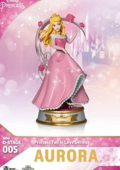 Sleeping Beauty (1959) - Aurora Disney Princess Fall in Love Series MDS-005 Mini D-Stage 3" PVC Diorama Statue