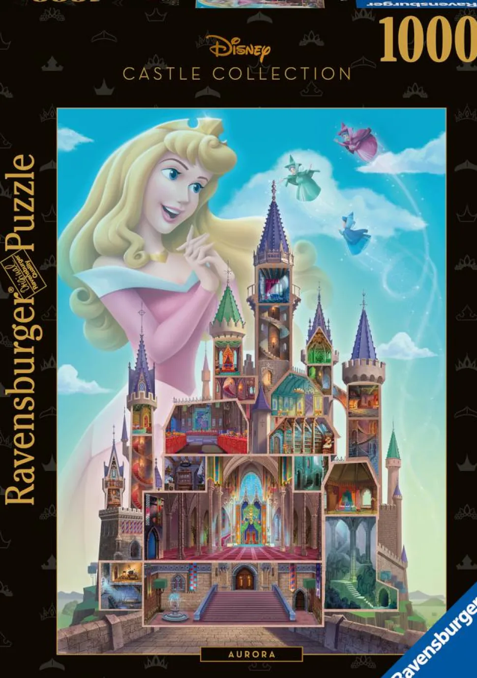 Sleeping Beauty (1959) - Aurora Disney Castle Collection 1000 Piece Jigsaw Puzzle