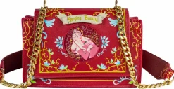 Sleeping Beauty (1959) - Baroque 8” Faux Leather Crossbody Handbag