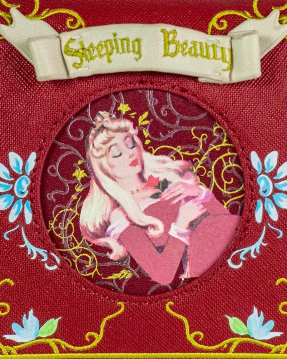 Sleeping Beauty (1959) - Baroque 8” Faux Leather Crossbody Handbag
