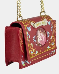 Sleeping Beauty (1959) - Baroque 8” Faux Leather Crossbody Handbag