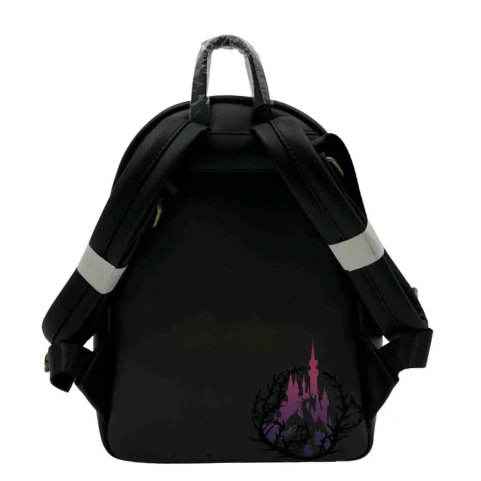 Sleeping Beauty (1959) - Diablo Cosplay 10” Faux Leather Mini Backpack