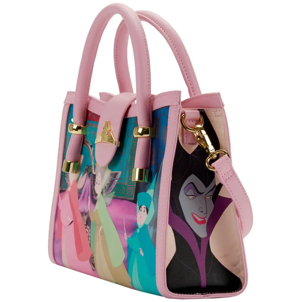 Sleeping Beauty (1959) - Scenes 7” Faux Leather Crossbody Bag