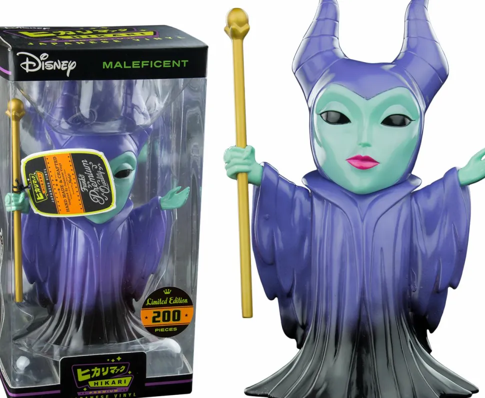 Sleeping Beauty - Hikari Purple & Black Maleficent Japanese Vinyl Figure