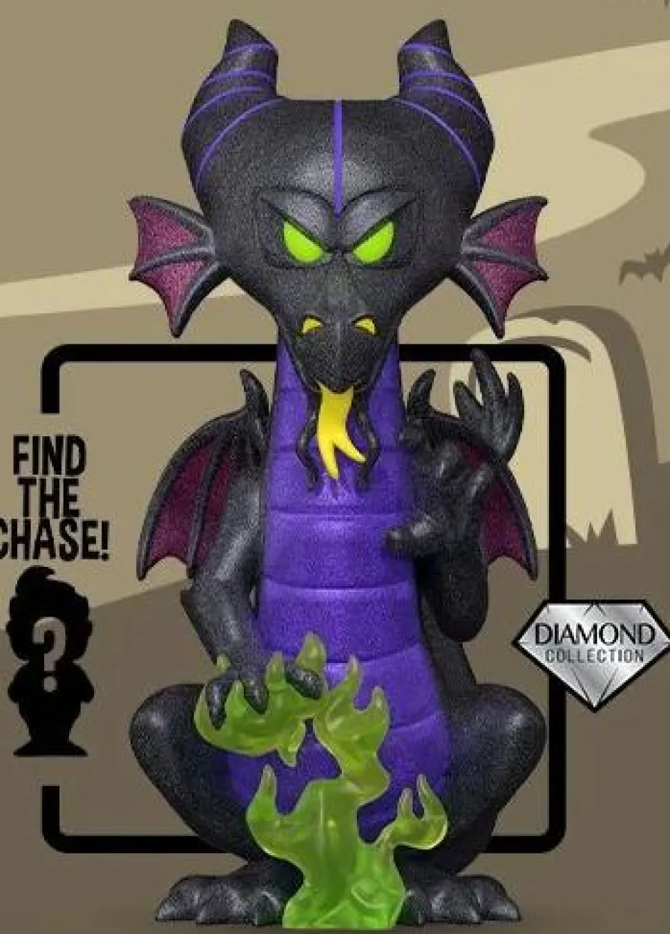 Sleeping Beauty - Maleficent as Dragon SODA Vinyl Figure in 3L Collector Bottle (International Edition) (2022 Fall Convention Exclusive / Popcultcha Exclusive)