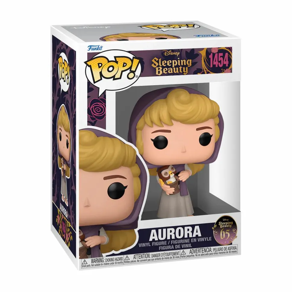 Sleeping Beauty: 65th Anniversary - Aurora with Owl Pop! Vinyl Figure