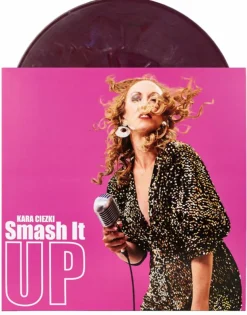 Smash It Up - Kara Ciezki LP Vinyl Record (Recycled Plum Marble Coloured Vinyl)