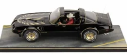 Smokey and the Bandit (1977) - Burt Reynolds as Bo "The Bandit" Darville in Pontiac Firebird Trans Am 1/18th Scale Replica Statue