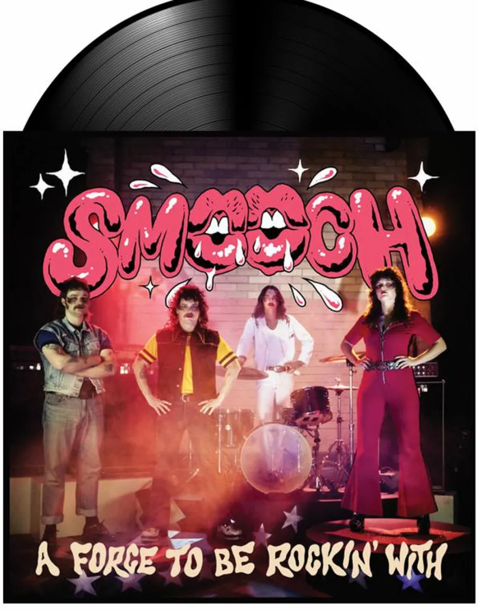 Smooch - A Force To Be Rockin' With LP Vinyl Record