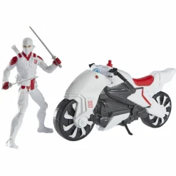 Snake Eyes: G.I. Joe Origins (2021) - Storm Shadow with Stealth Cycle 6” Scale Action Figure Vehicle