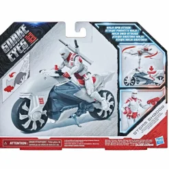 Snake Eyes: G.I. Joe Origins (2021) - Storm Shadow with Stealth Cycle 6” Scale Action Figure Vehicle
