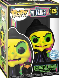 Snow White (1937) - Disguised Evil Queen with Raven Blacklight Pop! Vinyl Figure