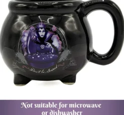 Snow White and the Seven Dwarfs (1937) - The Evil Queen Black Kettle 3D Sculpted Ceramic Mug