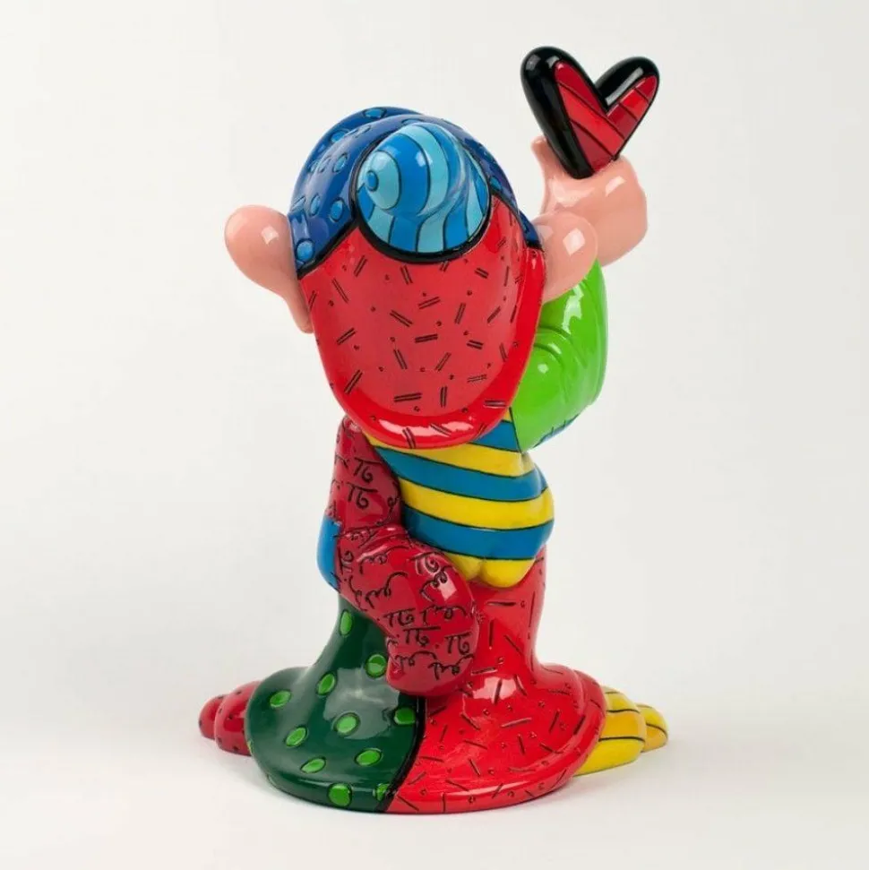 Snow White and The Seven Dwarfs - Dopey 8” Statue by Romero Britto