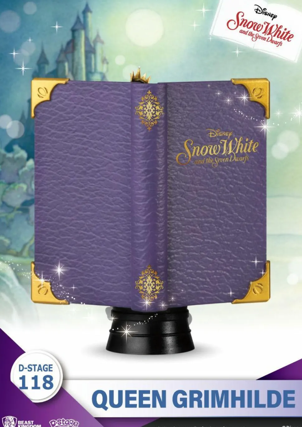 Snow White and the Seven Dwarfs (1937) - Queen Grimhilde Story Book Series D-Stage 6” Statue
