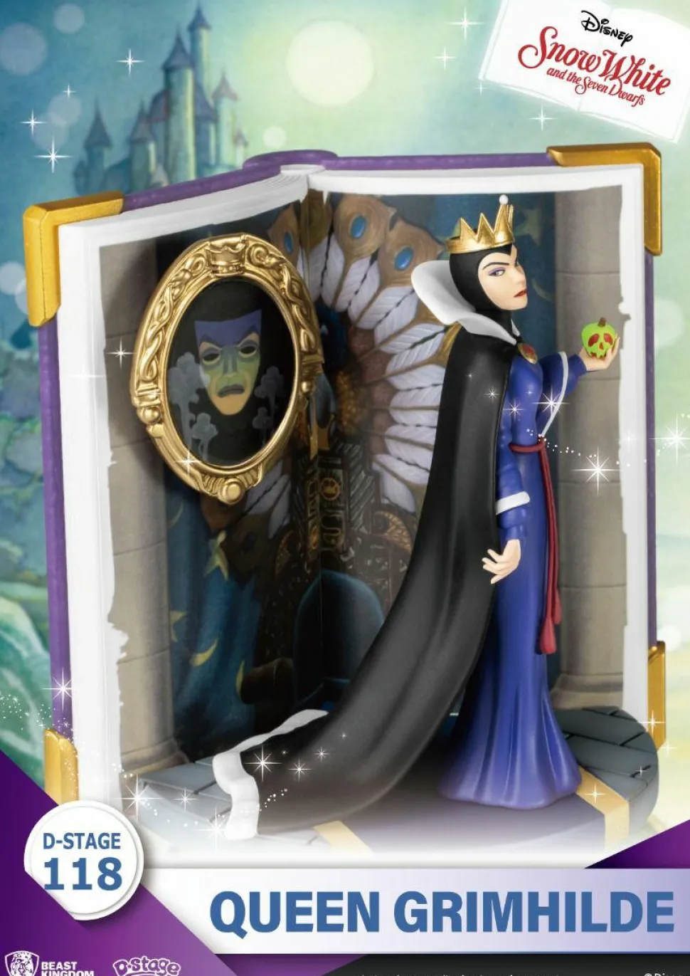 Snow White and the Seven Dwarfs (1937) - Queen Grimhilde Story Book Series D-Stage 6” Statue