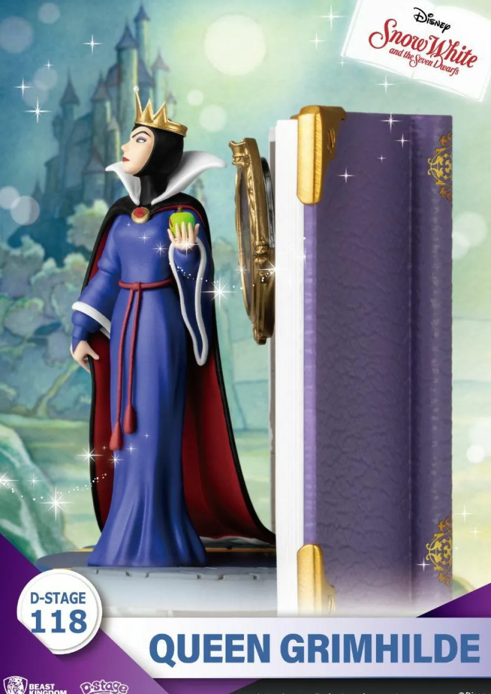 Snow White and the Seven Dwarfs (1937) - Queen Grimhilde Story Book Series D-Stage 6” Statue